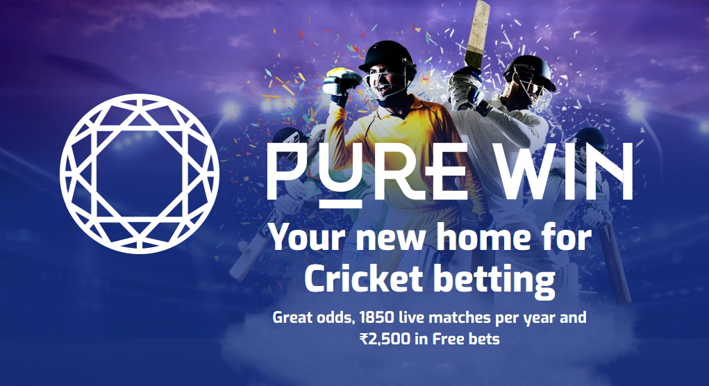 Purewin India bonus for cricket betting
